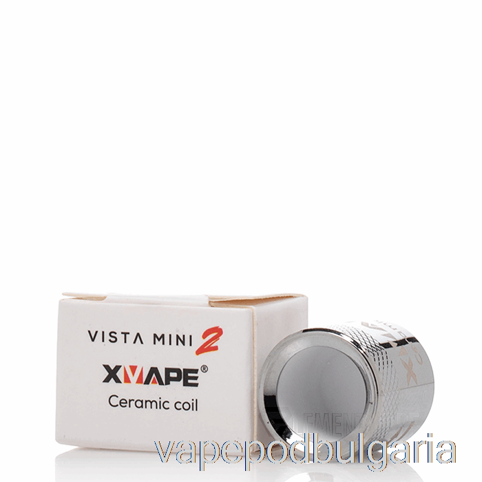 Vape Bulgaria Xvape Vista Mini 2 резервни намотки керамична пулверизатор намотка